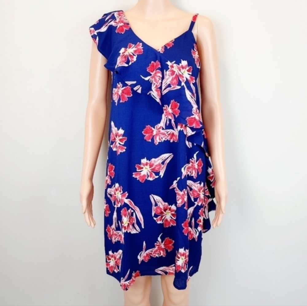 COLLECTIVE Concept ruffles mini dress
